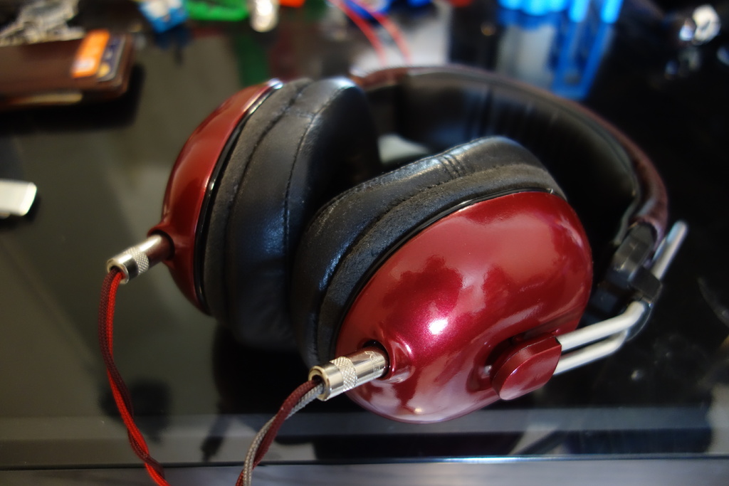 Open Alpha Headphones Bass Adjustable Ear Cups 2.5-3.5mm Jack