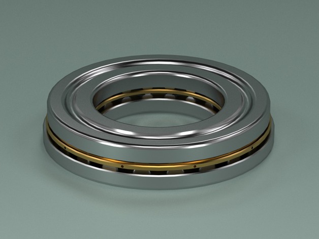 Thrust Roller Tapered Bearing created in PARTsolutions