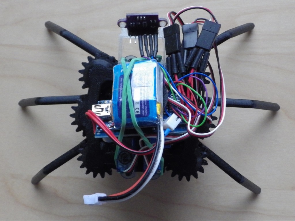 Hexapod robot New mechanism! (Arduino)