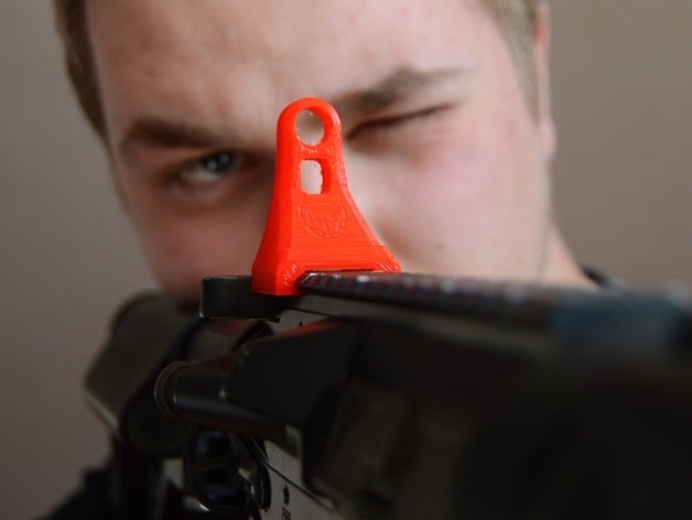 3D Printable Fixed Iron Sights