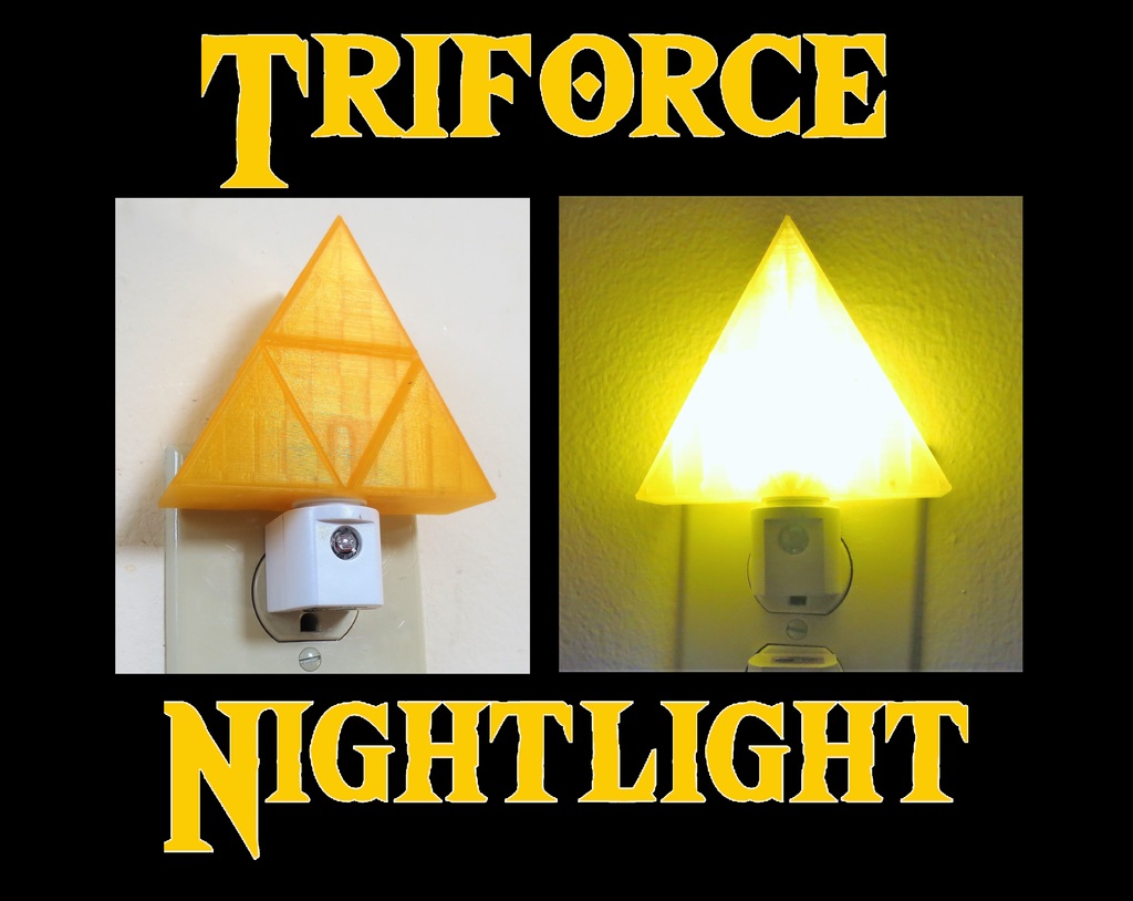 Zelda Triforce Nightlight