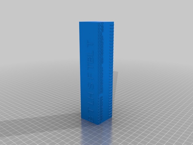 170x40mm Extrusion Multiplier Tower 1.1-0.77 in 0.01 steps