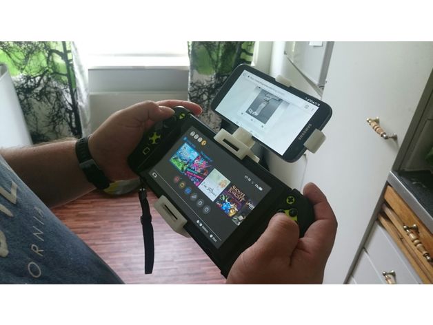 Nintendo Switch Phone Mount by 