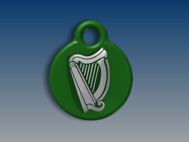 Eire/Irish Keychain