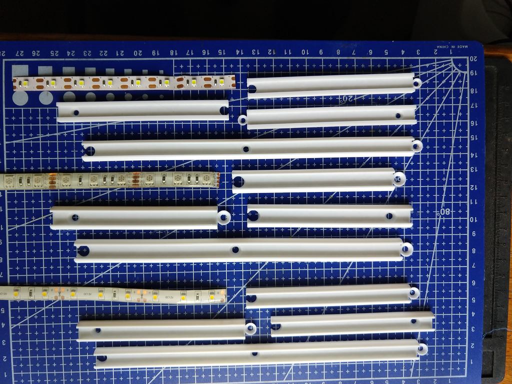 LED Strip mounting brackets
