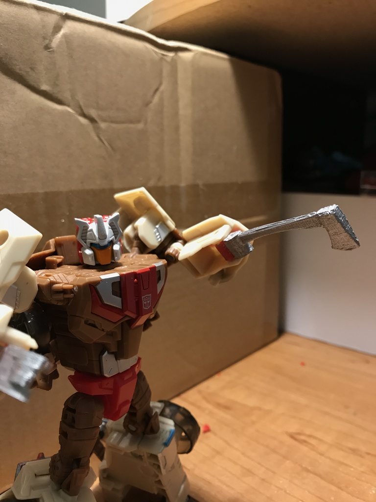 Chromedome hand replacements