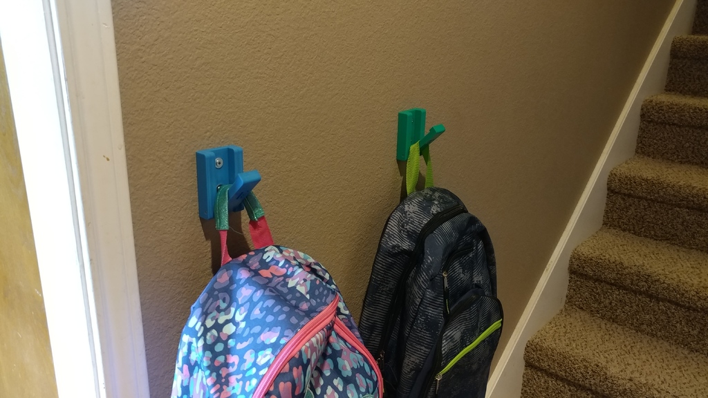 Fold Flat Backpack Hook
