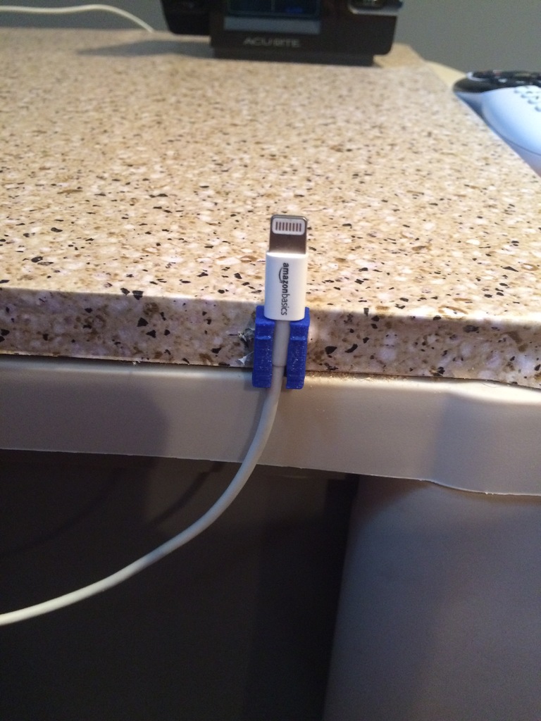 Apple Lightning cable holder