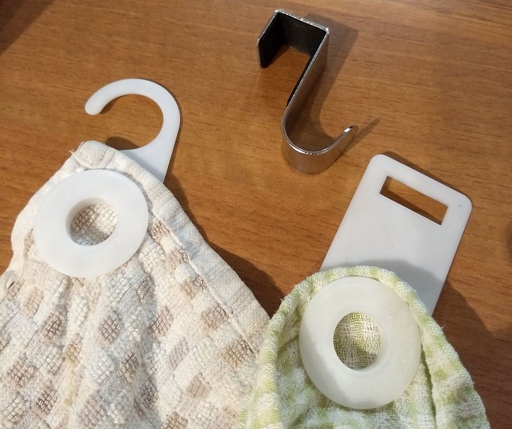 Kitchen Towel Hook -  Rigid material