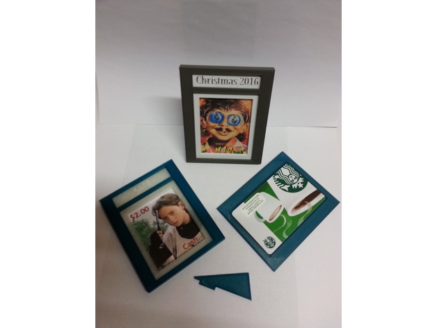 Gift Card Box / Holder and Photo Frame