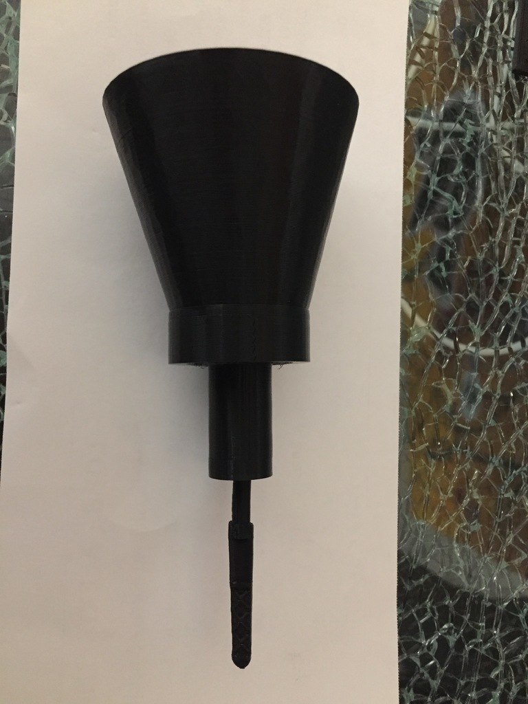 Vespa GTS Oil dipstick funnel combination