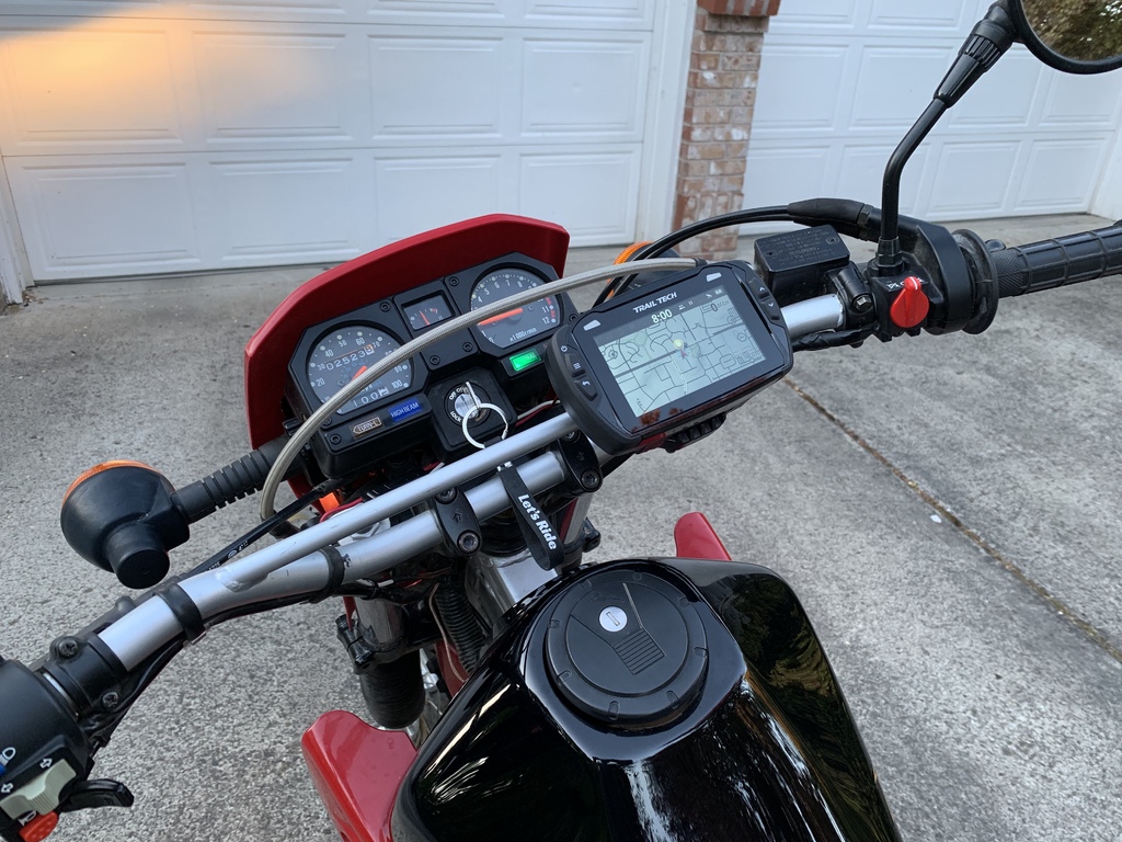 Trail Tech Voyager Pro mount for KLR250