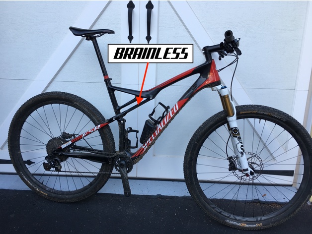 "Brainless" shock blank for Specialized Epic