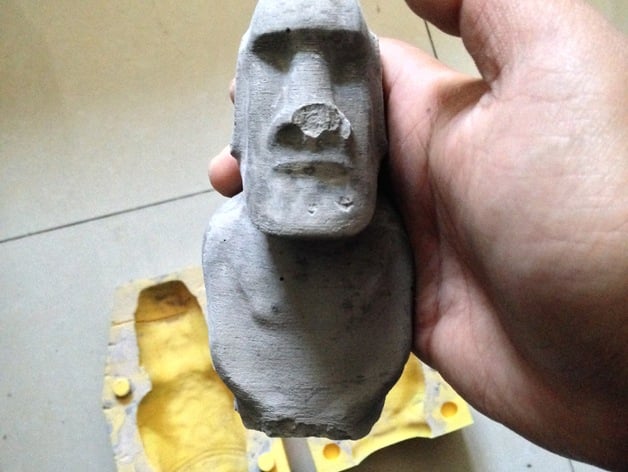 Moai Mold for casting