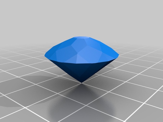 My Customized Diamond shape, Brilliant cut 58
