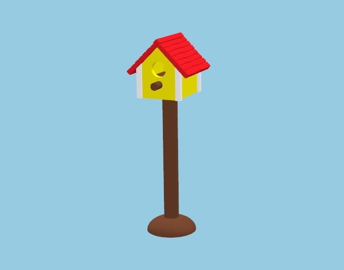 Birdhouse compatible with Playmobil or Sylvanian families