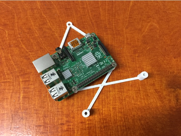 Raspberry PI B+, 2, 3 support frame for Anet A8