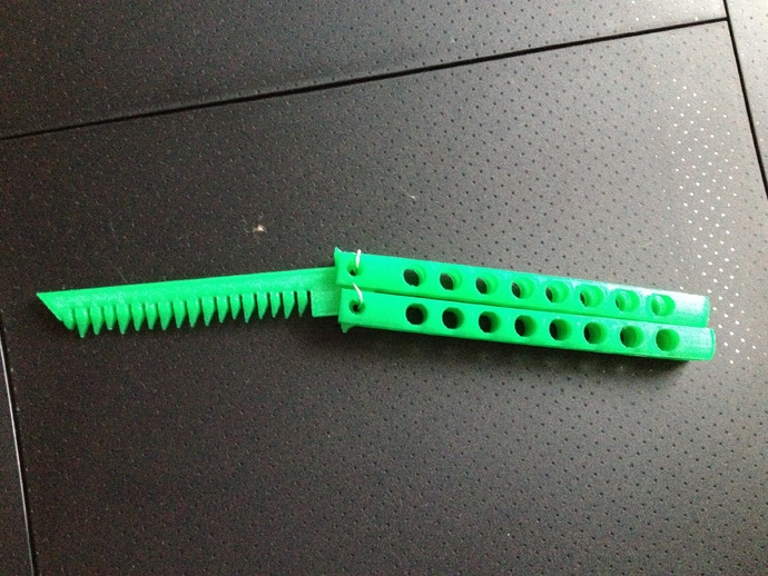 Butterfly Knife Comb 2.0