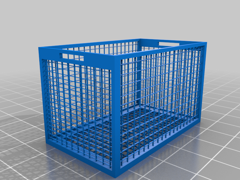 1/10 scale crate box