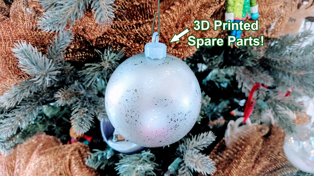 Ornament Cap and Hanger - Christmas Spare Parts [Shindo Design Challenge]