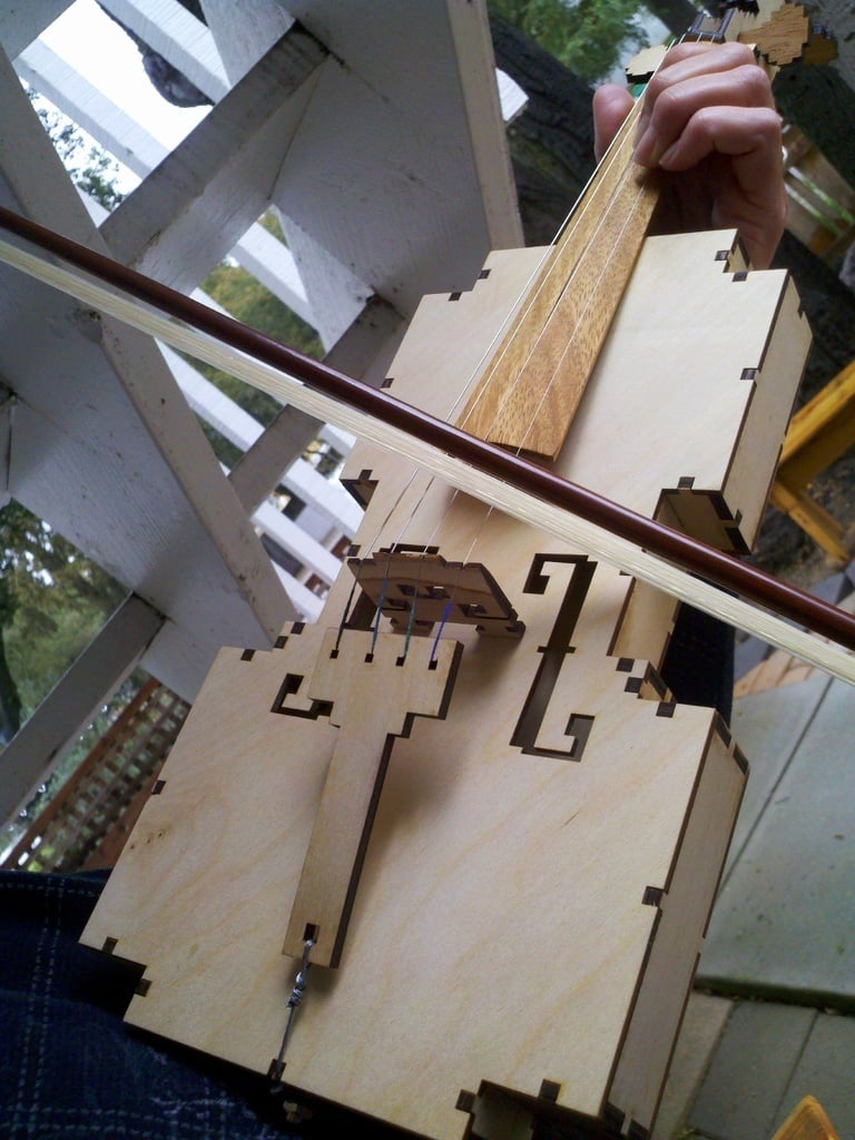 8-bit violin