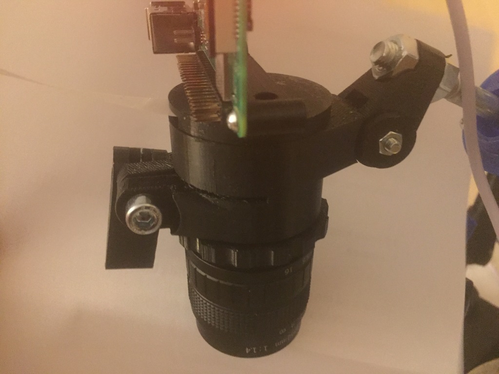 Raspberry pi soldering microscope