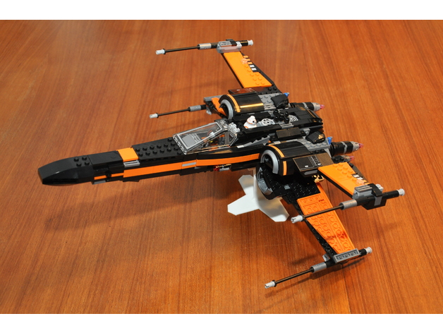 lego x wing stand
