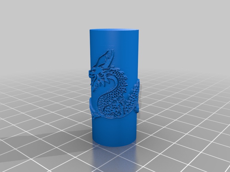 Chinese Dragon Texture Roller