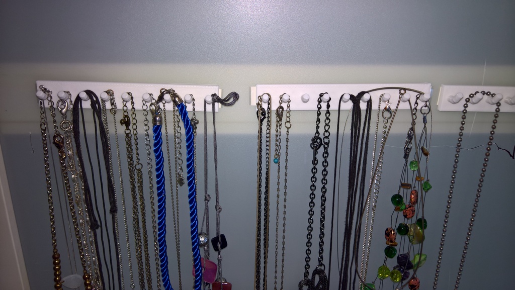 Jewelry Holder, Jewelry Hook Rail