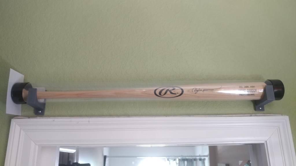 Baseball Bat holder for 3 inch tube