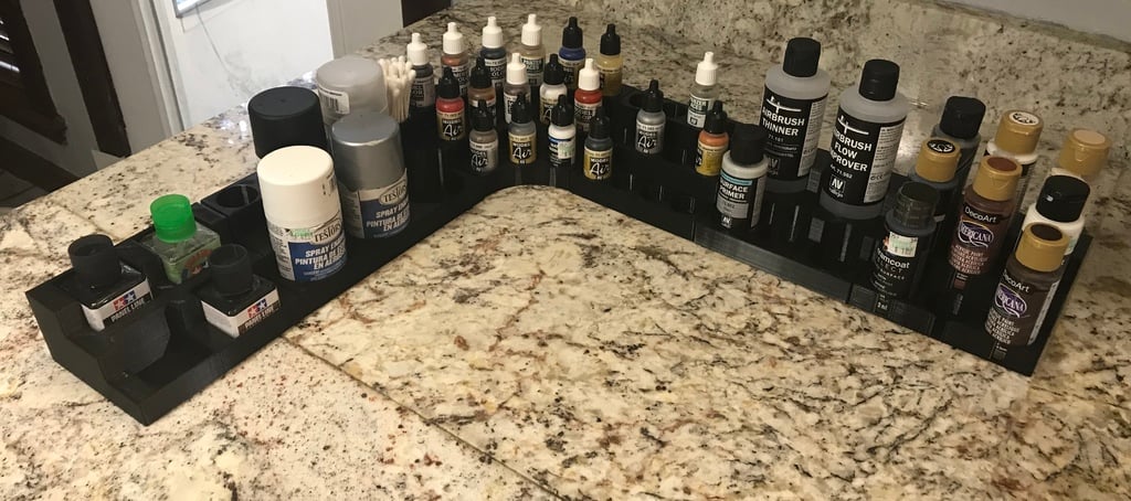 expanded set of paint stands