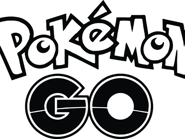 Pokemon Go Logo By Wacko Thingiverse