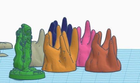 Blobs and Slime Creatures for 28mm RPG Gaming