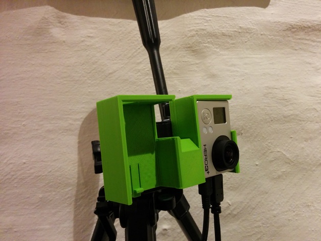 GoPro Hero3+ Stereo mount (65mm)