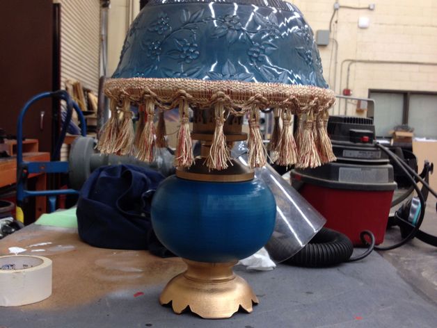Victorian Hurricane Lamp