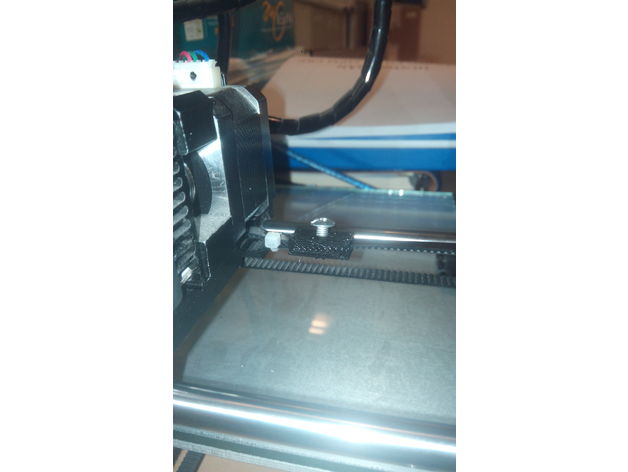Belt tensioner for 3D printer