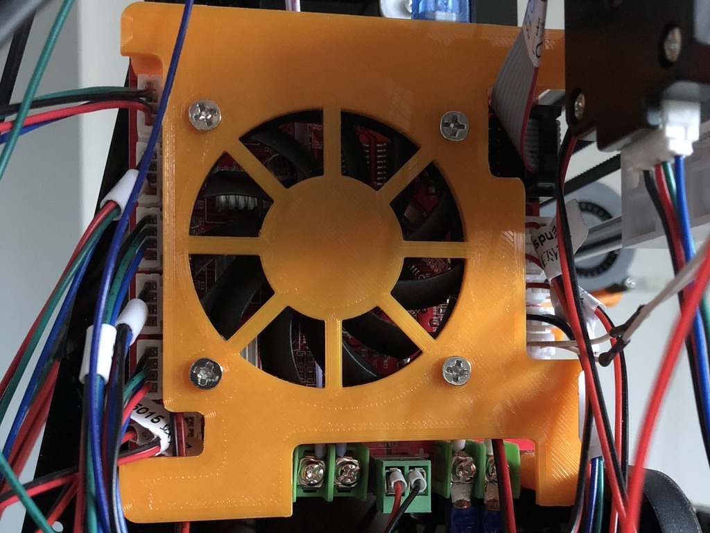 Anet A8 Mainboard Cover with 60mm Fan