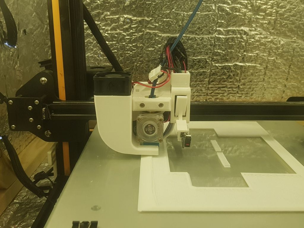 CR-10 E3D V6 Fully Automatic Autobed level endstop mod