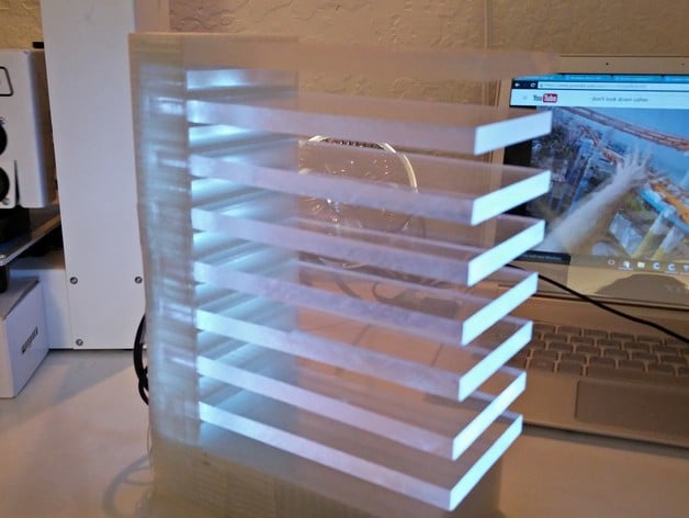 Arduino Acrylic VU tower