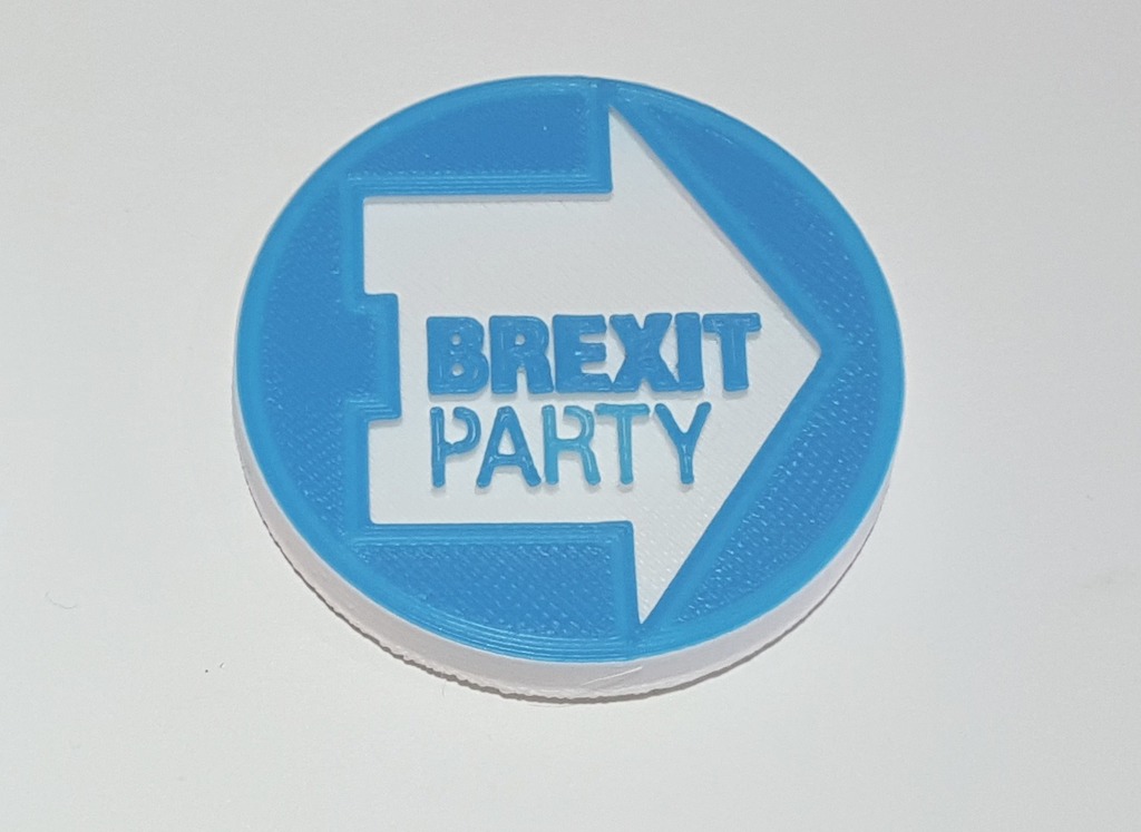 UK Brexit Party badge
