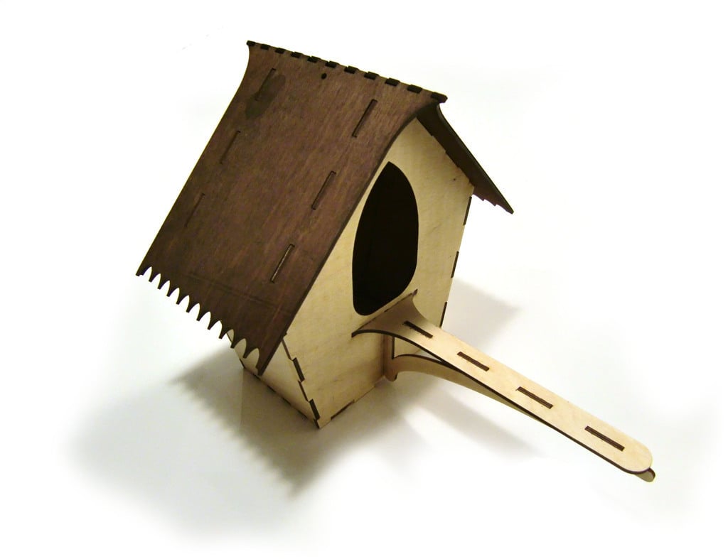 LaserCut - Bird House