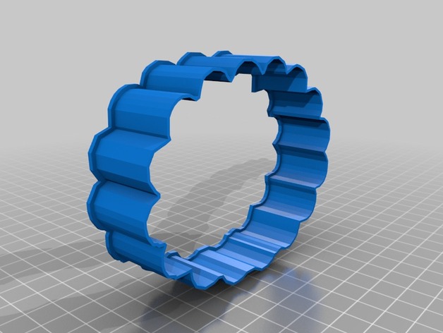 3DNrj.com Oval Large Cookie Cutter