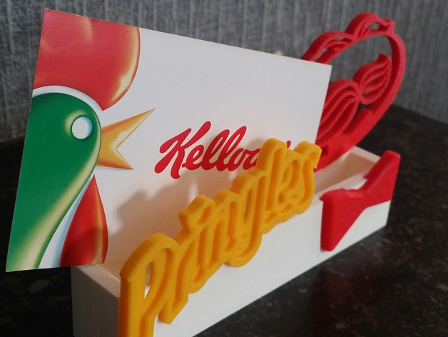 Pringles/Kelloggs Business card holder