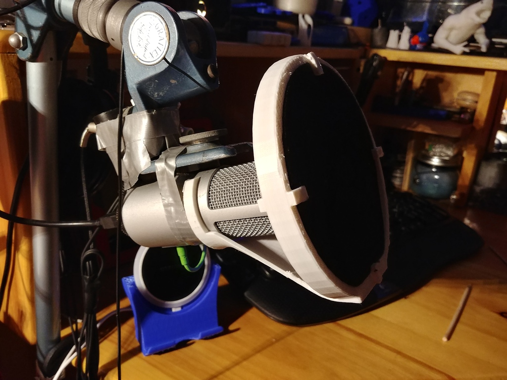 microphone pop filter for ATR usb micraphone