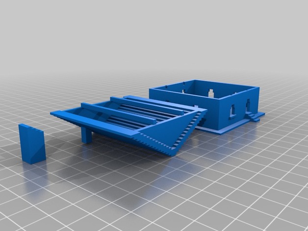 Classic Roblox Happy Home In Robloxia New Separated Model For Use W Roblox Figures By Jacknet Thingiverse - medieval table roblox