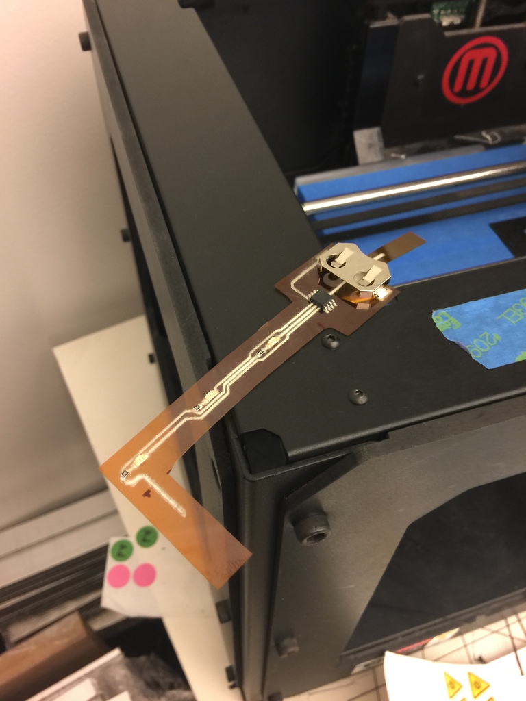 Hybrid Electronic 3D Print - Light Strip