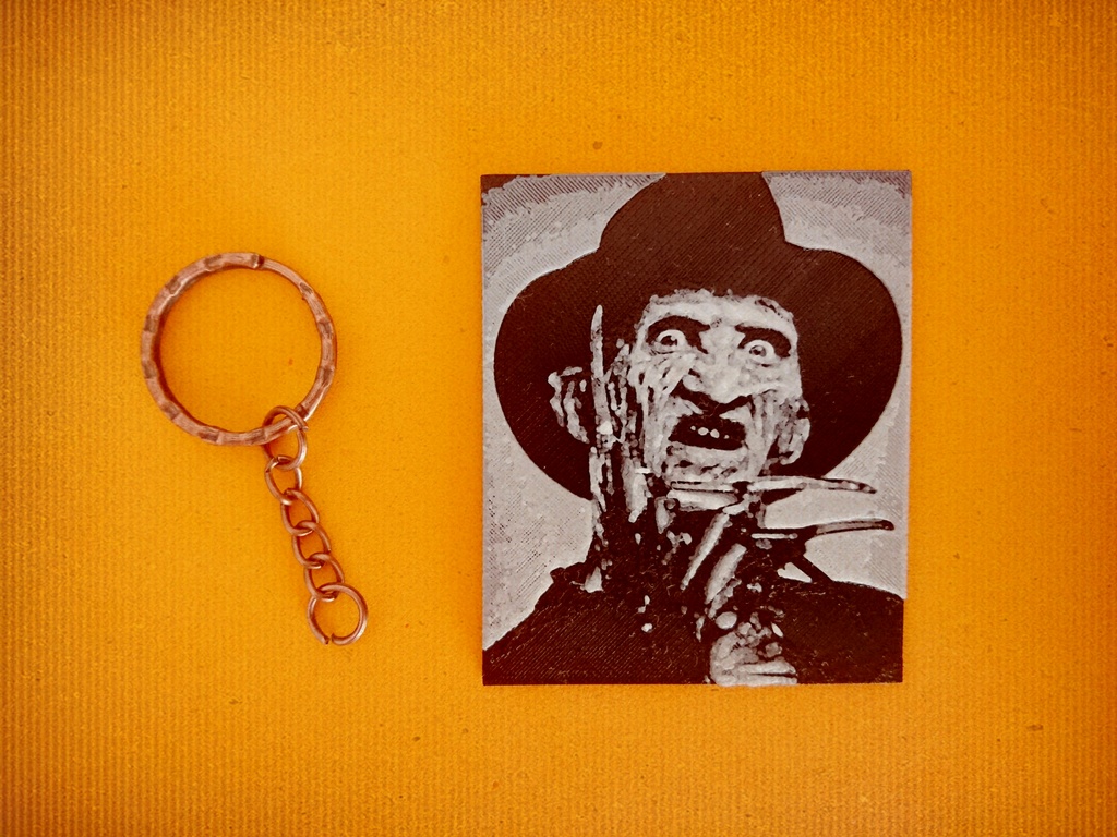 Freddy Krueger keychain