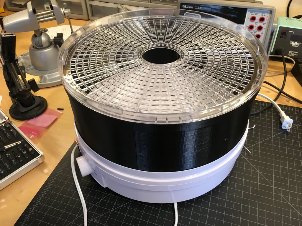 Filament Dryer Dehydrator Extension - Easy Print