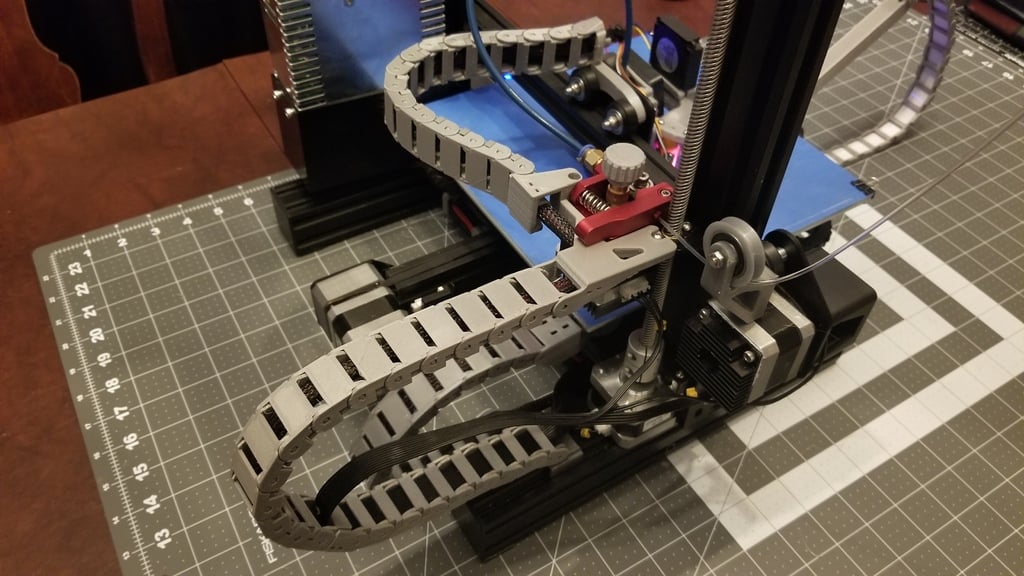 Ender 3 Extruder and Hotend Bullseye Duct Compatible Mounts