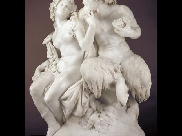 Bacchante and Satyr by Jean-Baptiste Auguste Clésinger, 1869